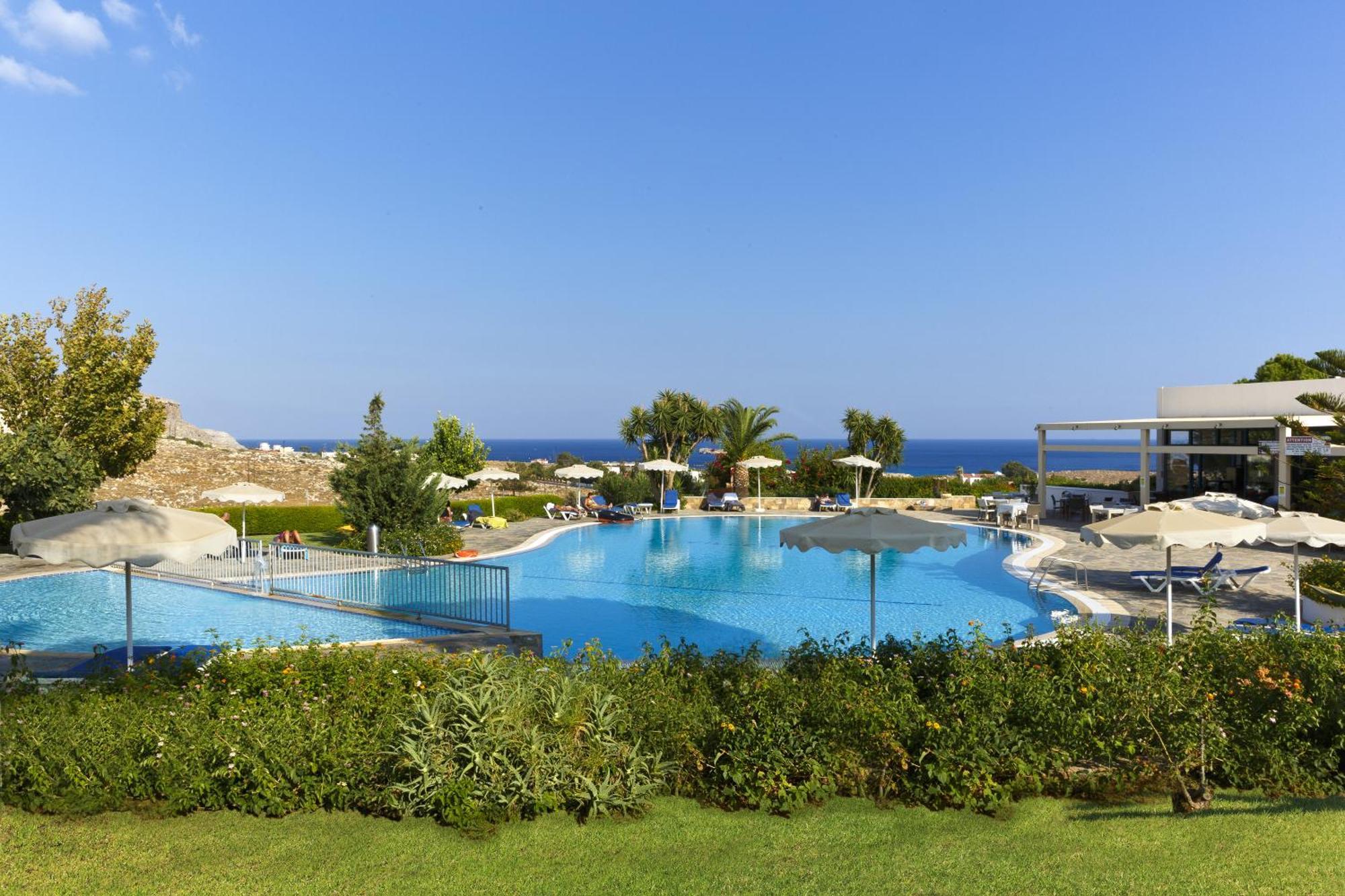 Ville Di Lindos Kamer foto